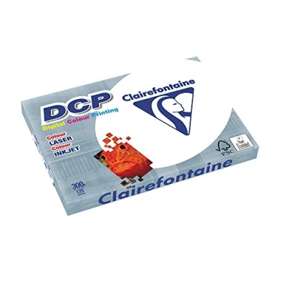 Abbildung von 5 x Clairefontaine Laser /Inkjetpapier DCP A3 420x297mm 300g/qm weiß