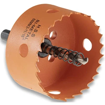 Abbildung von ChiliTec Steckdose Lochsäge HSS Bi Metall Ø68mm Sechskant Aufnahme, Schnitttiefe 38mm