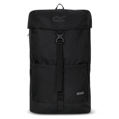 Abbildung von Regatta Rucksack Shilton 25L mit verstellbaren Schultergurten &amp; Rückenteil für Komfort perfekt Walking, Wandern, Camping und Trekking, Schwarz, L, Casual