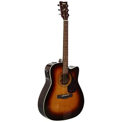 Abbildung von Yamaha FX370C Elektroakustische Gitarre mit Cutaway: Tobacco Sunburst
