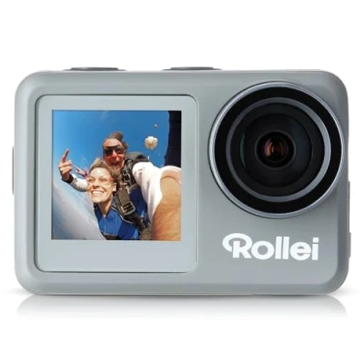 Abbildung von Rollei 9s Plus Action Cam (4K Ultra HD, WLAN (Wi Fi), Monkey Pod Set)