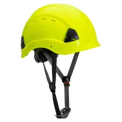 Abbildung von Portwest PS63 Height Endurance Helm mit Belüftung, Farbe Gelb in hoher Sichtbarkeit, Größe:, PS63YER