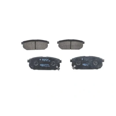 Abbildung von BOSCH 0 986 494 388 Bremsbelagsatz Low Metallic mit integriertem Verschleißwarnkontakt, akustischer Verschleißwarnung KIA: SORENTO 1