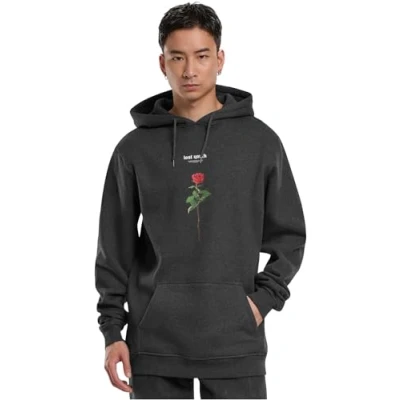 Abbildung von Mister Tee LOST Youth ROSE Kapuzenpullover, Herren, Größe: Medium, Charcoal