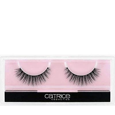Abbildung von Catrice Lash Couture 3D False lashes, fake künstliche Wimpern, Nr. C02 Captivating Cashmere, schwarz, sofortiges Ergebnis, langanhaltend, verlängernd, natürlich, intensiv (1 Paar)