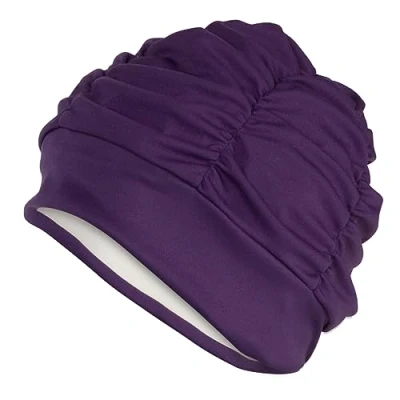 Abbildung von Fashy Badekappe Badehaube Lila Violett (3403 55) Damen Bademütze