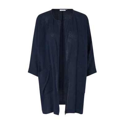 Abbildung von Masai Jarmis Strickjacke, Damen, Größe: 42, Navy