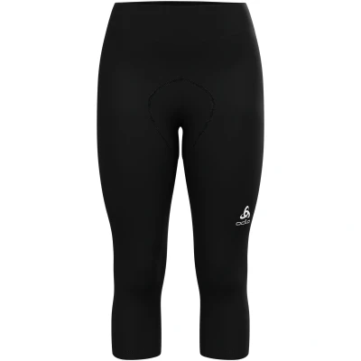 Abbildung von ODLO Essential 3/4 Sporthose, Damen, Größe: 34/36, Black