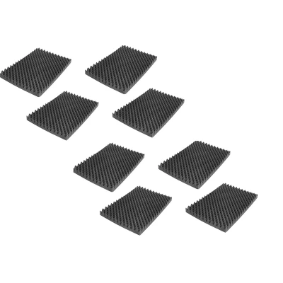 Abbildung von Noppenschaumstoff, Akustik Schaumstoff, Akustikschaumstoff, Dämmung (500 mm X 350 50 mm), 8 Noppenschaum