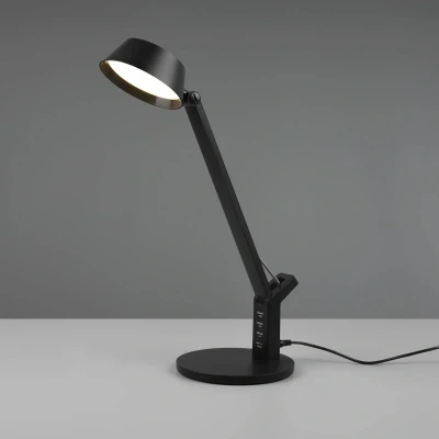 Abbildung von Trio Leuchten LED Tischleuchte Ava 523090131, Kunststoff Schwarz matt, inklusiv 5 Watt