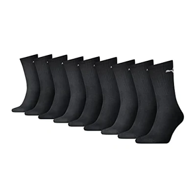 Abbildung von PUMA Herren Sportsocken unisex 9P (Black/Black, 35 38)