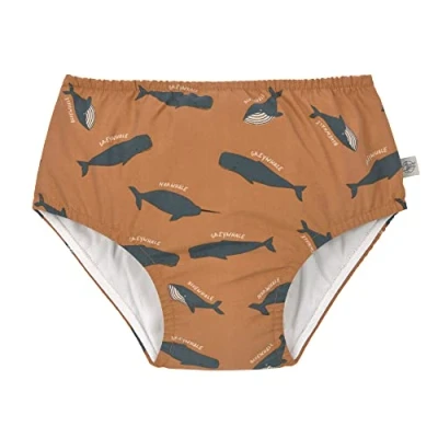 Abbildung von LÄSSIG Baby Kinder Schwimmwindel Windelbadehose/Swim Diaper Whale caramel, 07 12 Monate, Größe: 74/80