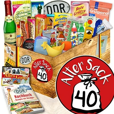Abbildung von Alter Sack 40 ++ Geschenkidee Mann Ostalgie Geschenkset