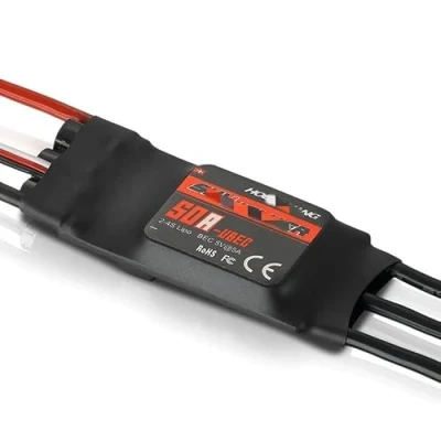 Abbildung von for Hobbywing SKYWALKER Original Series 2 6S 12A 15A 20A 30A 40A 50A 60A Brushless ESC Speed ​​Controller mit UBEC RC Quadcopter (Color : 50A)
