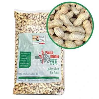 Abbildung von Paul&#039;s Mühle Erdnüsse mit Schale für Futterzwecke 5 kg