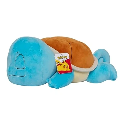 Abbildung von The Pokémon Company Kuscheltier Schiggy schlafend Plüsch 45 cm (NEU &amp; OVP)
