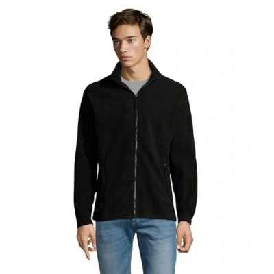 Abbildung von Sol&#039;s Herren North Fleecejacke, Schwarz, 2XL