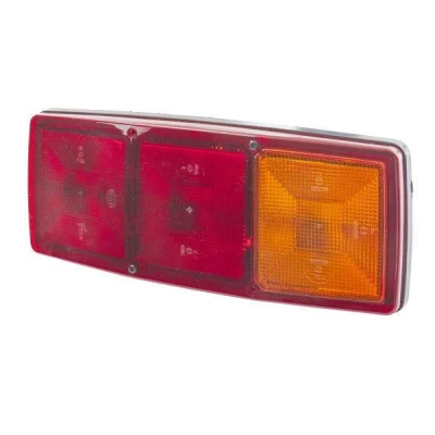 Abbildung von HELLA 2SD 003 167 021 Rückleuchte rechts P21W, R10W schwarz 12, 24 ohne Glühlampen mit Dichtung, Lampenträger MERCEDES BENZ: NG