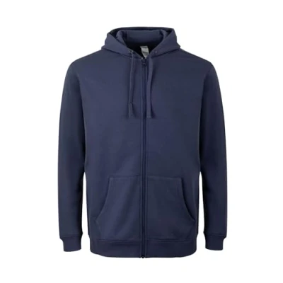 Abbildung von Mukua Unisex Sf270u Kapuzenpullover mit Reißverschluss, Denimblau, XXX Large