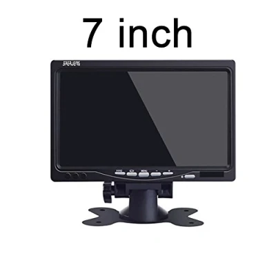 Abbildung von 7&#039;&#039; Zoll TFT LCD HD Auto Monitor Rückfahrkamera Parkmonitor mit 2 Videoeingängen für (7&#039;&#039; Monitor)