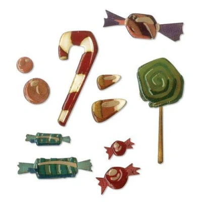 Abbildung von Sizzix Thinlits Die Set 11PK Sweet Treats von Tim Holtz