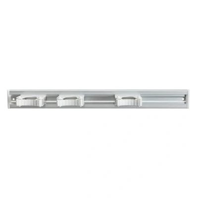 Abbildung von Haug Geräteleiste 8699 3xHalter 510x55mm aluminium