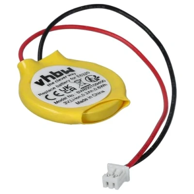 Abbildung von vhbw BIOS Batterie kompatibel mit Dell Latitude E4300, E4310, E6420, E6320, E6430 Computer Notebook (200 mAh, 3 V, Li Ion)
