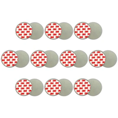 Abbildung von 3M Magnethalter Magnetbefestigung Magnethalterung Magnetpad universal für Rauchmelder (10 St), Zur Befestigung Ihres Rauchmelders ohne Bohren oder Schrauben