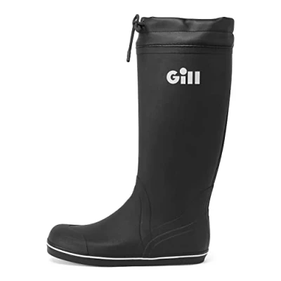 Abbildung von Gill Tall Yachting Boot Segelstiefel Unisex schwarz. Größe 43