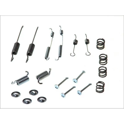 Abbildung von QUICK BRAKE 105 0599 Zubehörsatz, Bremsbacken FORD: ESCORT 3 Cabriolet, 4