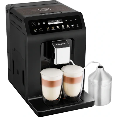 Abbildung von Krups Kaffeevollautomat &quot;EA8948 Evidence Plus, vielfältige Kaffee Spezialitäten auf Knopfdruck&quot;, einfache Bedienung dank innovativem Farbdisplay