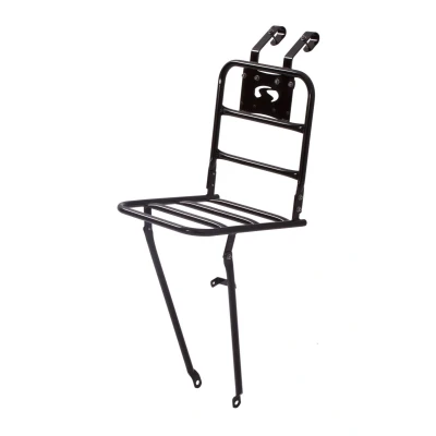 Abbildung von Vordergepäckträger Transport 26/28&quot; Steco Comfort Schwarz Glänzend