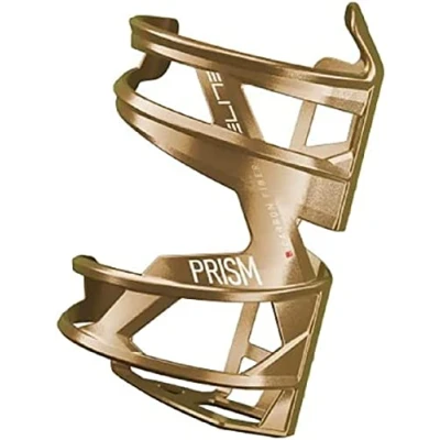 Abbildung von Elite S.R.L. Prism Carbon Trinkflaschenhalter Gold Einheitsgröße