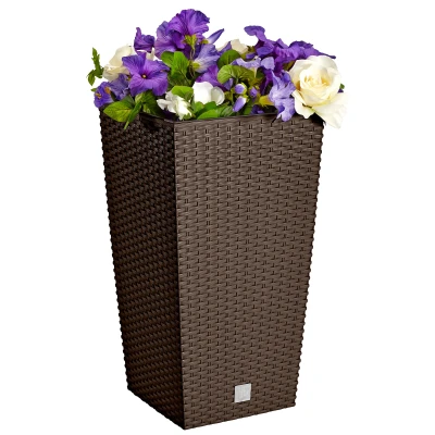 Abbildung von Prosperplast Blumentopf Rati Square 325, BxTxH: 33x33x61 cm