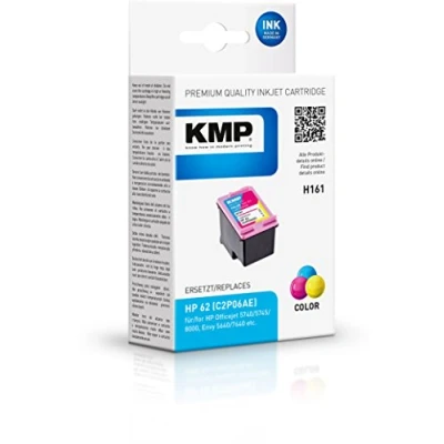Abbildung von KMP Druckerpatrone H161 color kompatibel zu HP 62 (C2P06AE)