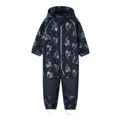 Abbildung von NAME IT Mädchen NMFALFA08 Softshell Suit FOIL FO NOOS Regenanzug, Blau, 104