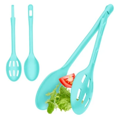 Abbildung von Hausfelder Salatbesteck 2iteilig (Grün) (Set 2teilig, 2 Salatlöffel), Kunststoff