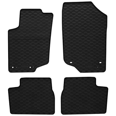 Abbildung von AZUGA Auto Fußmatten Gummi passend für Peugeot 207/207 SW ab 2006, 207 3 /5 türer Schrägheck,5