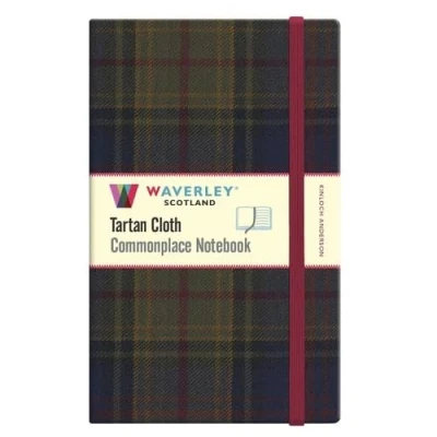 Abbildung von Kinloch Anderson: Waverley SCOTLAND Genuine Tartan Cloth COMMONPLACE Notebook (WAVERLEY NOTEBOOKS, Band 68)