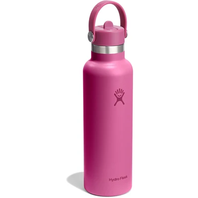 Abbildung von Hydro Flask 21oz / 621ml Standard Mouth + Flex Straw Cap Wasserflasche