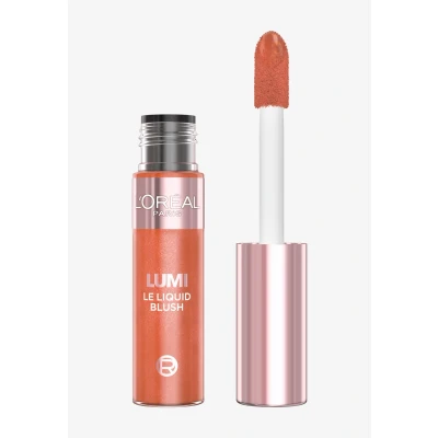 Abbildung von L&#039;Oréal Paris Lumi Le Liquid Blush Glowy Warm Peach 627, flüssiger mit einem frisch schimmernden Farbglanz, 10 ml