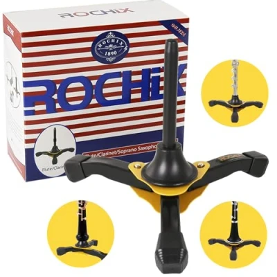 Abbildung von Foldable Portable Clarinet Stand/Flute Stand,Tripod Holder Stand