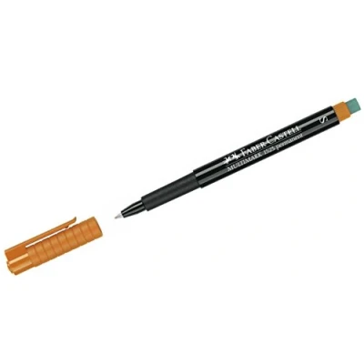 Abbildung von Faber Castell 152315 Marker Multimark S, permanent, orange