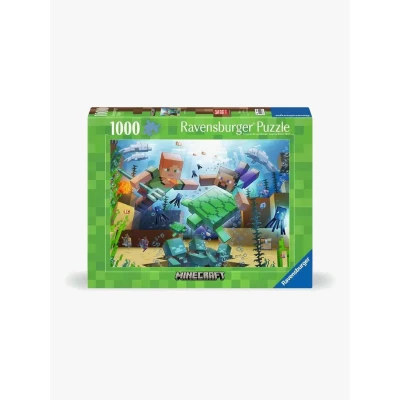 Abbildung von Ravensburger Puzzle 12000421 Minecraft Mosaic 1000 Teile..., Puzzleteile