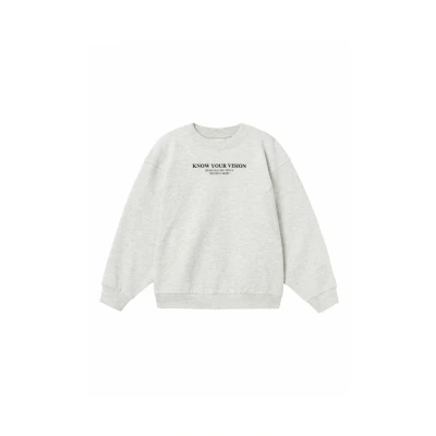 Abbildung von Name it Sweatshirt für Kinder, Größe: 116, Light grey melange