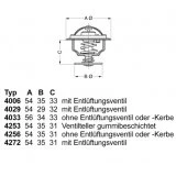 Abbildung von WAHLER 4006.82D Kühlwasserthermostat 82 mit Dichtung VOLKSWAGEN: LT 28 35 I Kastenwagen, Pritsche / Fahrgestell