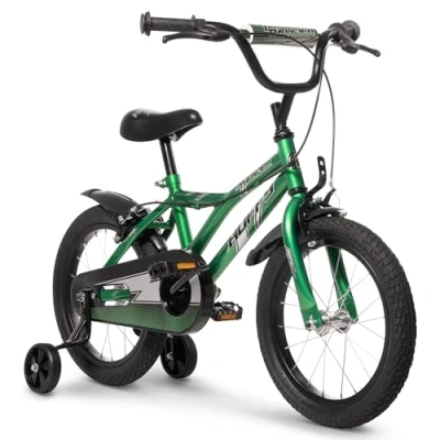 Abbildung von Huffy Kinderfahrrad &quot;Pro Thunder 16 Zoll Fahrrad, Grün&quot;
