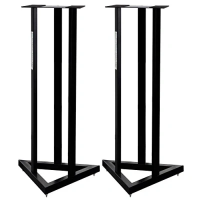 Abbildung von Pronomic SCS 20 Stativ für Studio Monitor Ständer Lautsprecherständer, (Paar, 2 tlg., Schwere Dreiecksbasis stabilen Stand, Max. Belastbarkeit: 50 kg)
