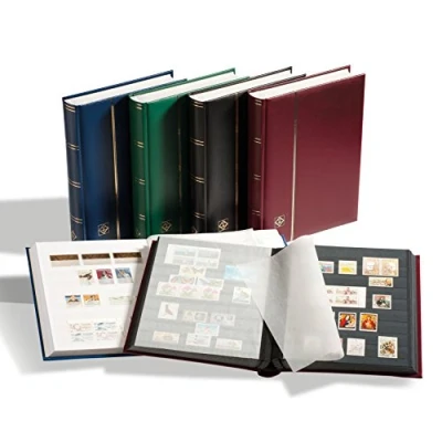 Abbildung von Comfort original, Einsteckalbum A4 64 seiten (weiß) 9 Streifen Rot Abm: 230x305x55 pro Stk.
