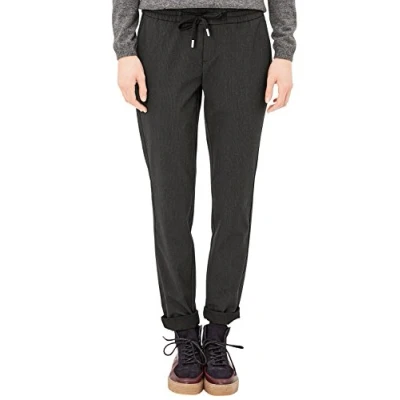 Abbildung von s.Oliver Damen 14710732154 Hose, Schwarz (Black Stripes 99G0), W34/L32 (Herstellergröße:34)